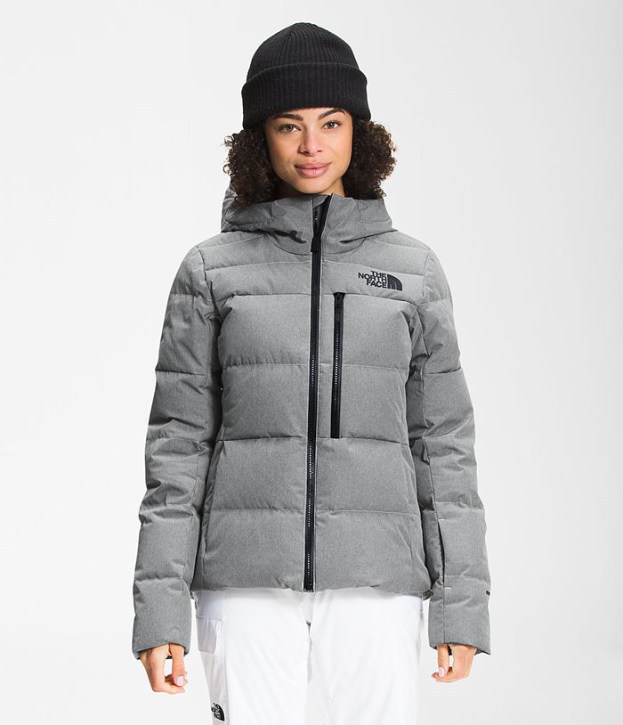 The North Face Winterjas Dames Heavenly UPNW34967 - Grijs